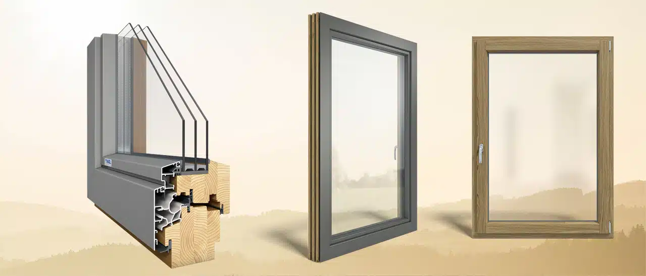 Holz-Aluminium-Fenster