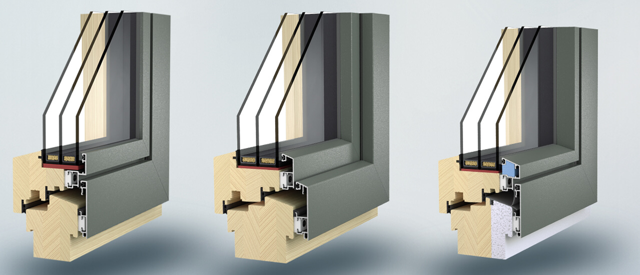 Holz-Aluminium-Fenster kaufen Waku