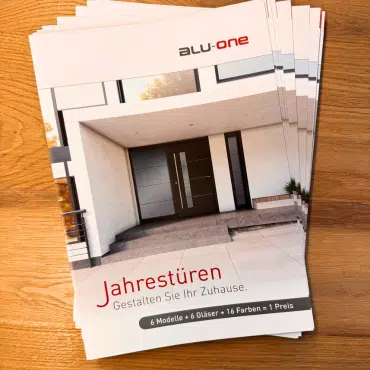 Jahrestüren Alu-One zum sensationellen Preis