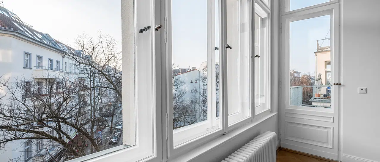 Verbundfenster Kastenfenster und Einfachfenster