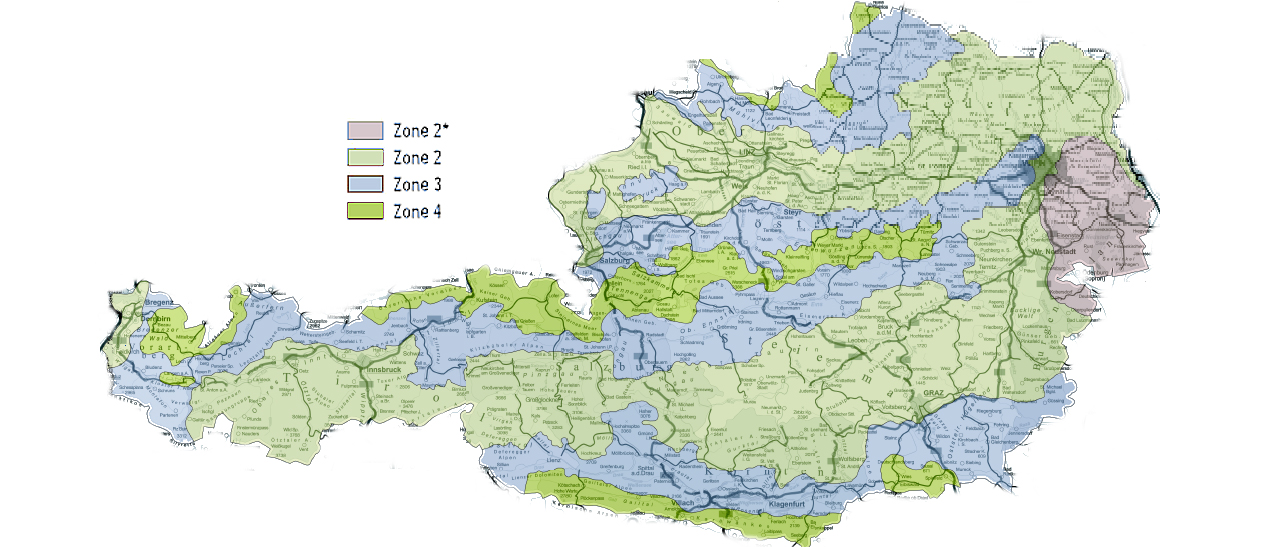 Schneelast Österreich