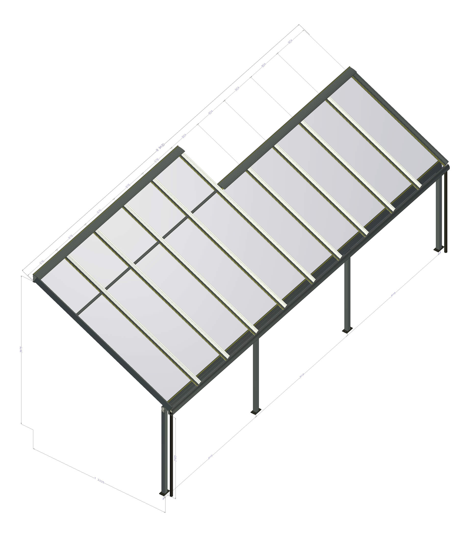 Terrassenüberdachung Aluminium Österreich