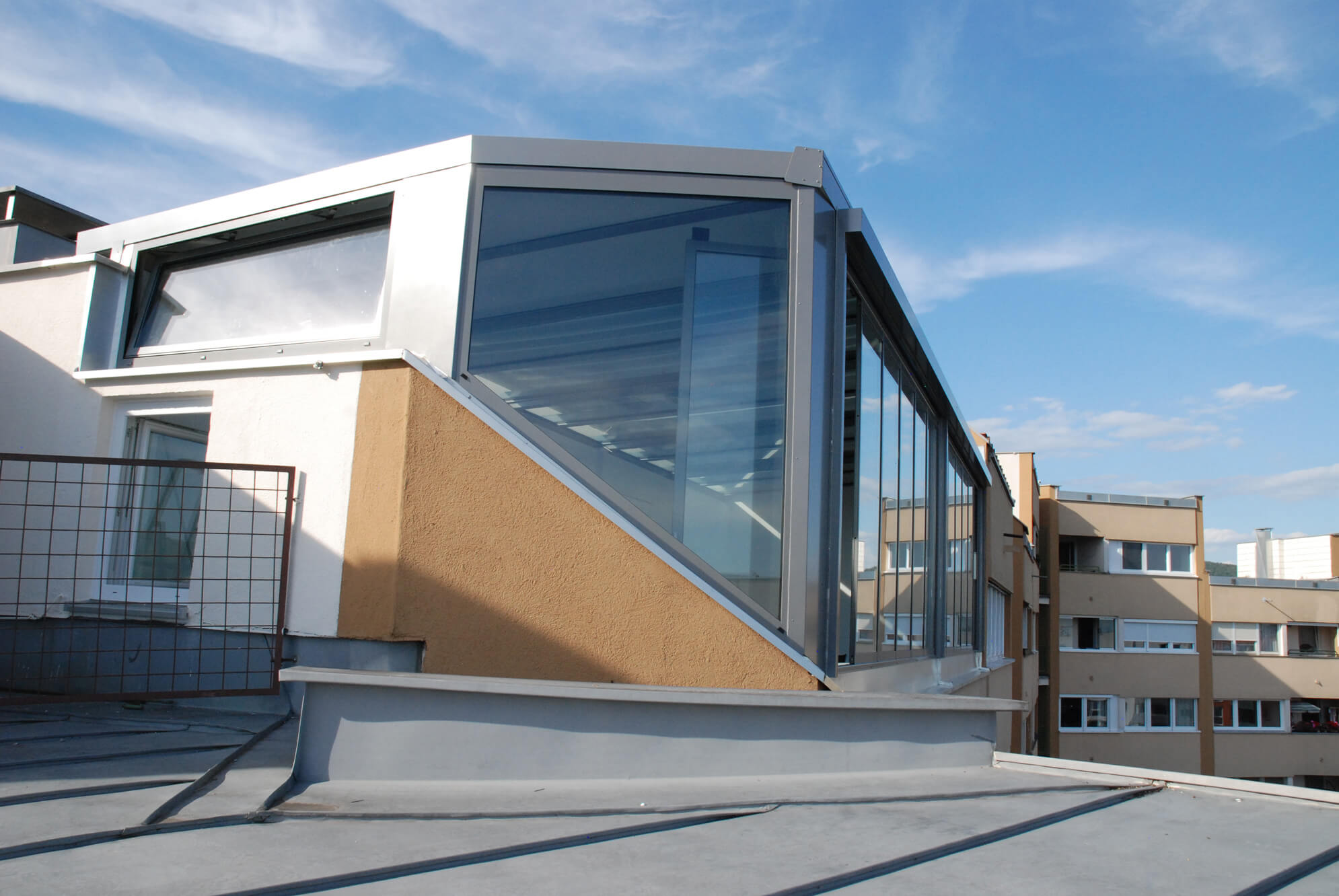 Wintergarten Schiebe-Dreh-Fenster von Sunflex